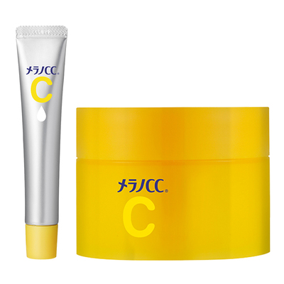 乐敦CC精华液早c晚a提亮改善暗沉祛痘印保湿水乳亮白护肤啫喱面霜