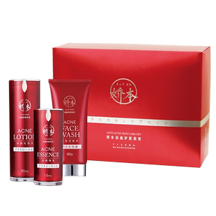 娇本祛痘套装油皮痘肌水乳减少黑头粉刺大学生护肤品中日友好医院