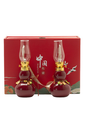 供佛长明酥油灯一对礼盒装