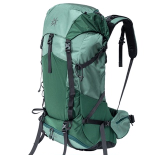 【云杉45L】杉木山装双肩包户外背包徒步露营登山悬浮背负大容量