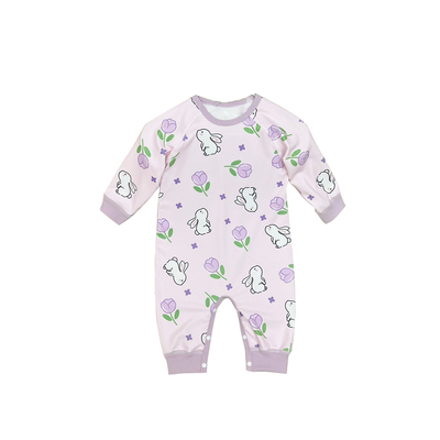 婴儿连体衣秋冬保暖打底内衣女童
