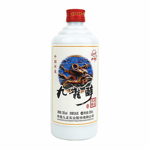 承德丰宁特产白酒九龙醉小白龙纯粮酿造38度500ml*1瓶浓香型单瓶