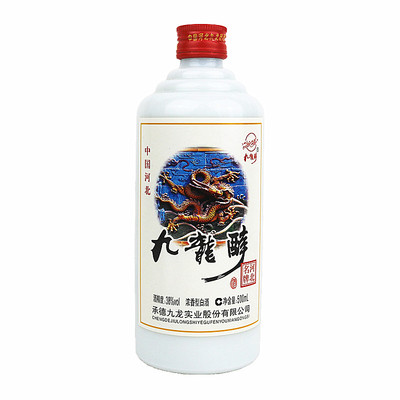 承德丰宁特产白酒九龙醉小白龙纯粮酿造38度500ml*1瓶浓香型单瓶