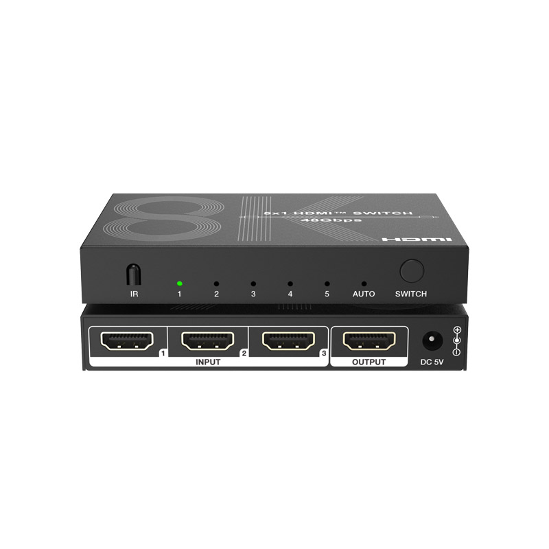 HDMI切换器2.1版三进五进一出