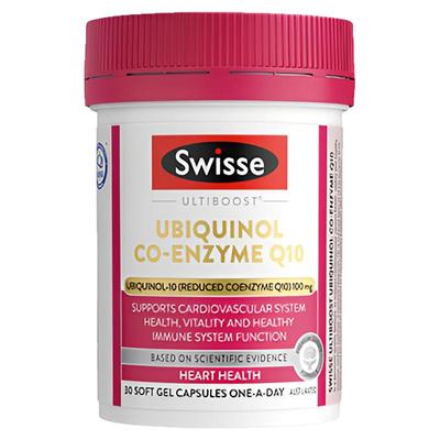 Swisse斯维诗还原型辅酶Q10软胶囊30粒CoQ10心肌心脏健康进口保护
