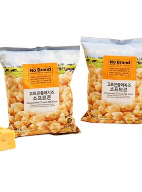 韩国NoBrand芝士玉米卷爆米花