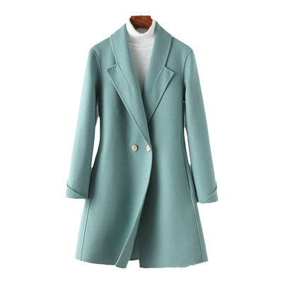 M2毛呢羊毛100%长款大衣2022新款