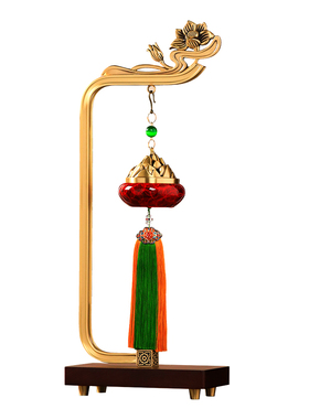 2025新款艺术流苏香炉装饰摆件