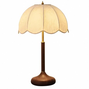 中古风台灯卧室床头灯轻奢高级感复古主卧充电床头柜宋代美学氛围