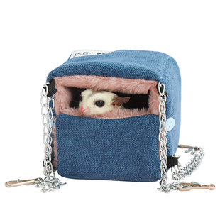 松鼠窝保暖防咬蜜袋鼯窝棉窝冬夏季笼子花枝鼠窝睡窝睡袋吊窝吊床