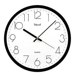 天王星北欧挂钟创意网红石英钟时尚家用客厅钟表简约静音时钟挂表