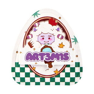 圣诞礼物！凹凸迷思粉扑绒冬雪境系列粉扑散粉粉扑高弹软好用服帖