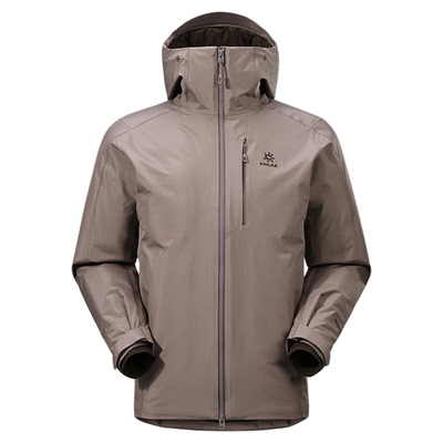 KAILAS凯乐石高加索硬壳羽绒服700蓬鹅绒户外连帽保暖外套男款