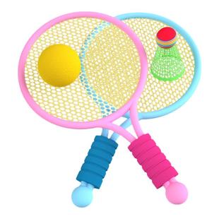 儿童羽毛球拍亲子互动男女孩运动球拍套装2-3岁4宝宝室内网球玩具
