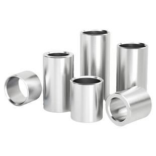 304不锈钢轴套加长圆柱套管钢套无牙螺丝空心衬套M2M3M4M5M6-M20