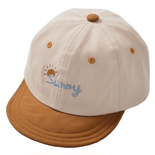 宝宝帽子春秋款韩版儿童鸭舌帽户外运动帽男孩防晒遮阳男孩棒球帽