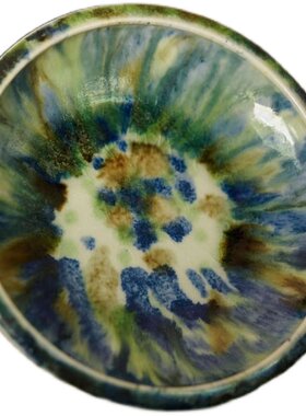高温矿石窑变颜色釉茶具主人杯