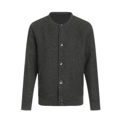 ELLASSAY歌力思男装新款混织开衫外套EME354W02600