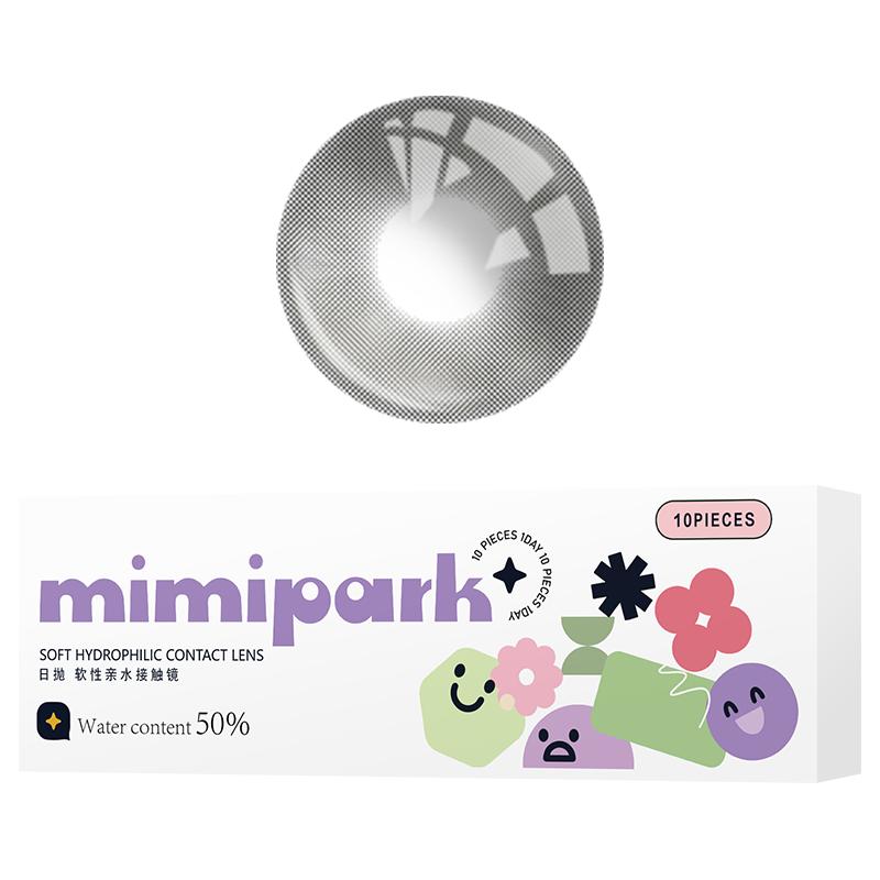 MIMIPARK美瞳学生党平价舒适透氧日抛隐形眼镜
