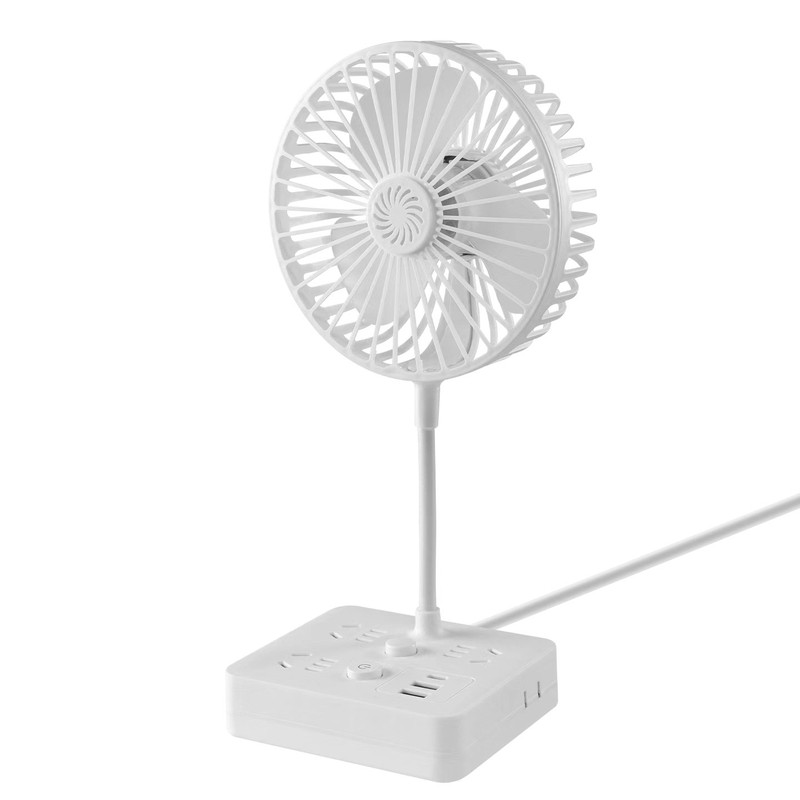 转换插头风扇插座二合一小旋风厨房专用壁挂超实用