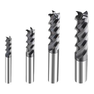 多功能高效率粗精两用PS钨钢涂层铣刀不锈钢 钛合金 钢铁用动态铣