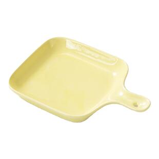 奶fufu陶瓷一人食手把碗手把盘焗饭碗奶油色釉下彩少女心餐具套装