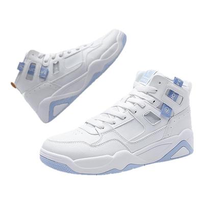 乔丹高帮板鞋男鞋皮面