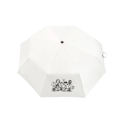 史努比雨伞全自动高颜值
