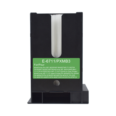 T6711维护箱PXMB3适用爱普生WF-3620DWF打印机WF-3621废墨WF-3640