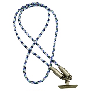 手机挂绳数据线1.2m60W快充便携充电线手提斜挎二合一多功能数据线男女户外旅游适用于苹果15/16/17华为安卓