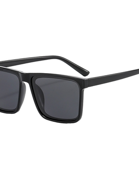 墨镜男士开车专用2025新款大脸偏光高清方形太阳镜眼镜近视带度数