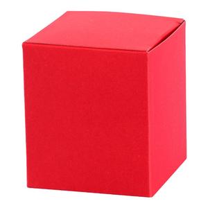 空白纸盒子空盒子红色包装盒定制