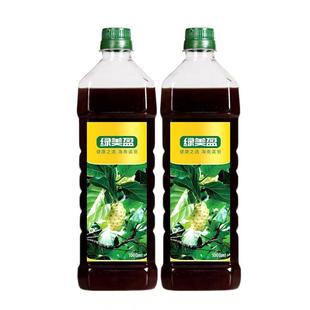 绿美盈诺丽果酵素原液正品海南纯诺尼果汁发酵原浆noni饮品2瓶4斤
