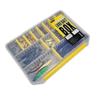明邦路亚配件盒多功能鱼饵软饵硬饵假饵亮片收纳盒便携钓鱼假饵盒