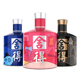 舍得小酒组合100ml*4瓶 致敬大师艺术大师晏迷你小酒摆柜收藏送礼