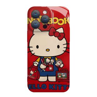 拎包helloKitty适用iphone15promax苹果14可爱iP16新款13全包mini防摔xr小众高级感12菲林网红plus11手机壳女