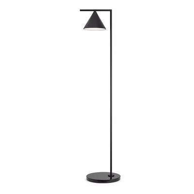 设计师客厅沙发大理石立式落地灯