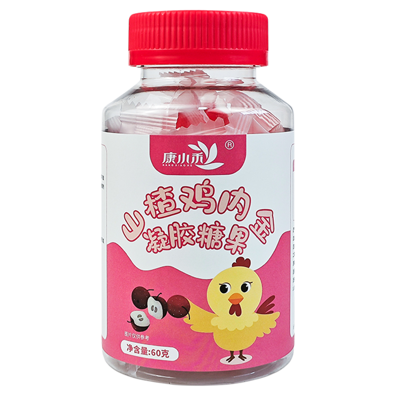 【康小禾】山楂鸡内金软糖60g*4瓶