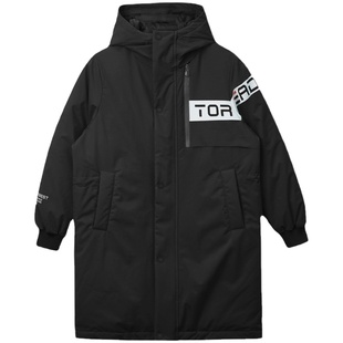 探路者儿童羽绒服中长款鸭绒男女童冬季户外防水防风保暖连帽