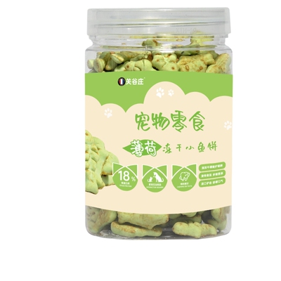 关谷庄零食小鱼饼干磨牙洁齿排毛
