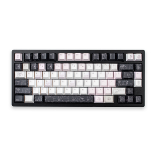 URE黑纱粉靥机械键盘键帽客制化PBT热升华原厂高度适配65/75/87等