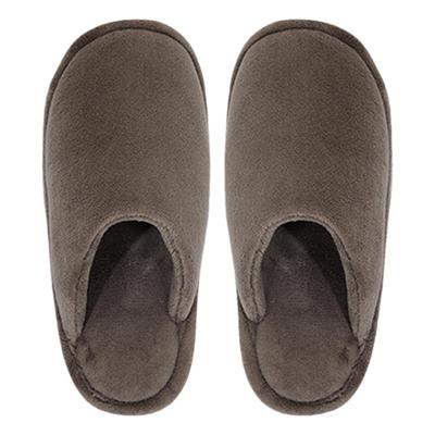 秋冬男士毛绒拖鞋男大码室内家居地板加大加肥加绒加厚男式棉拖鞋