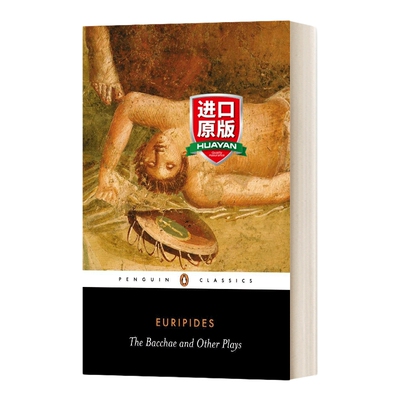 英文原版 The Bacchae and Other Plays 酒神的伴侣和其他戏剧 黑经典 欧里庇得斯戏剧 英文版 进口英语原版书籍