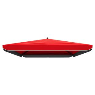 太阳伞大伞户外摆摊四方伞布双层加厚防晒防雨遮阳伞布顶布替换