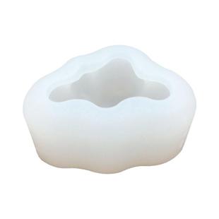 云朵波仔糕布丁巧克力滴胶手工皂果冻蜡模具蜡烛香薰石膏硅胶模具