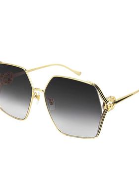 新款古驰Gucci时尚矩形太阳镜