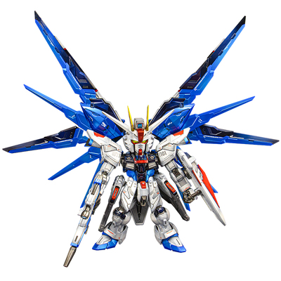 万代MGSD自由电镀高达模型代工