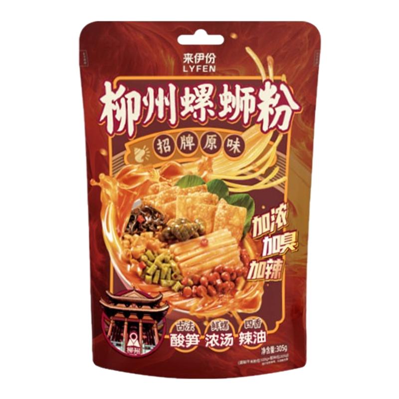 来伊份螺蛳粉300g*5柳州特产