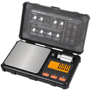 充电款高精度便携电子秤精密称重0.01g精准黄金珠宝称0.001毫克称