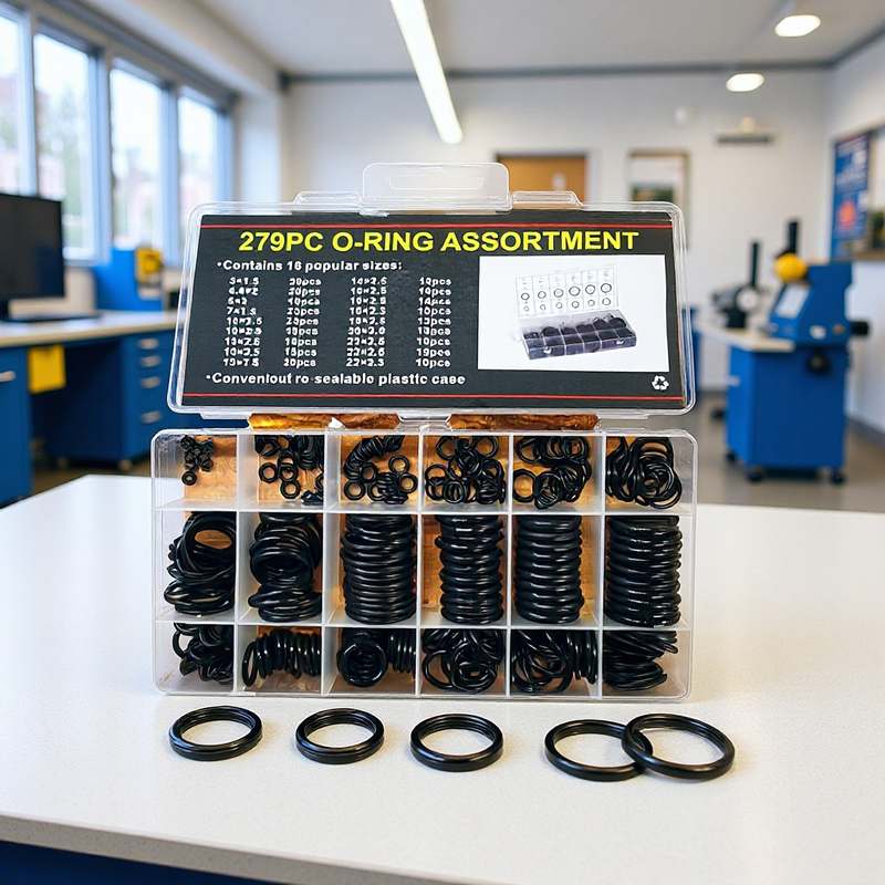279PCS耐油耐磨损橡胶修理盒 O型圈密封橡胶标准件 橡胶密封件